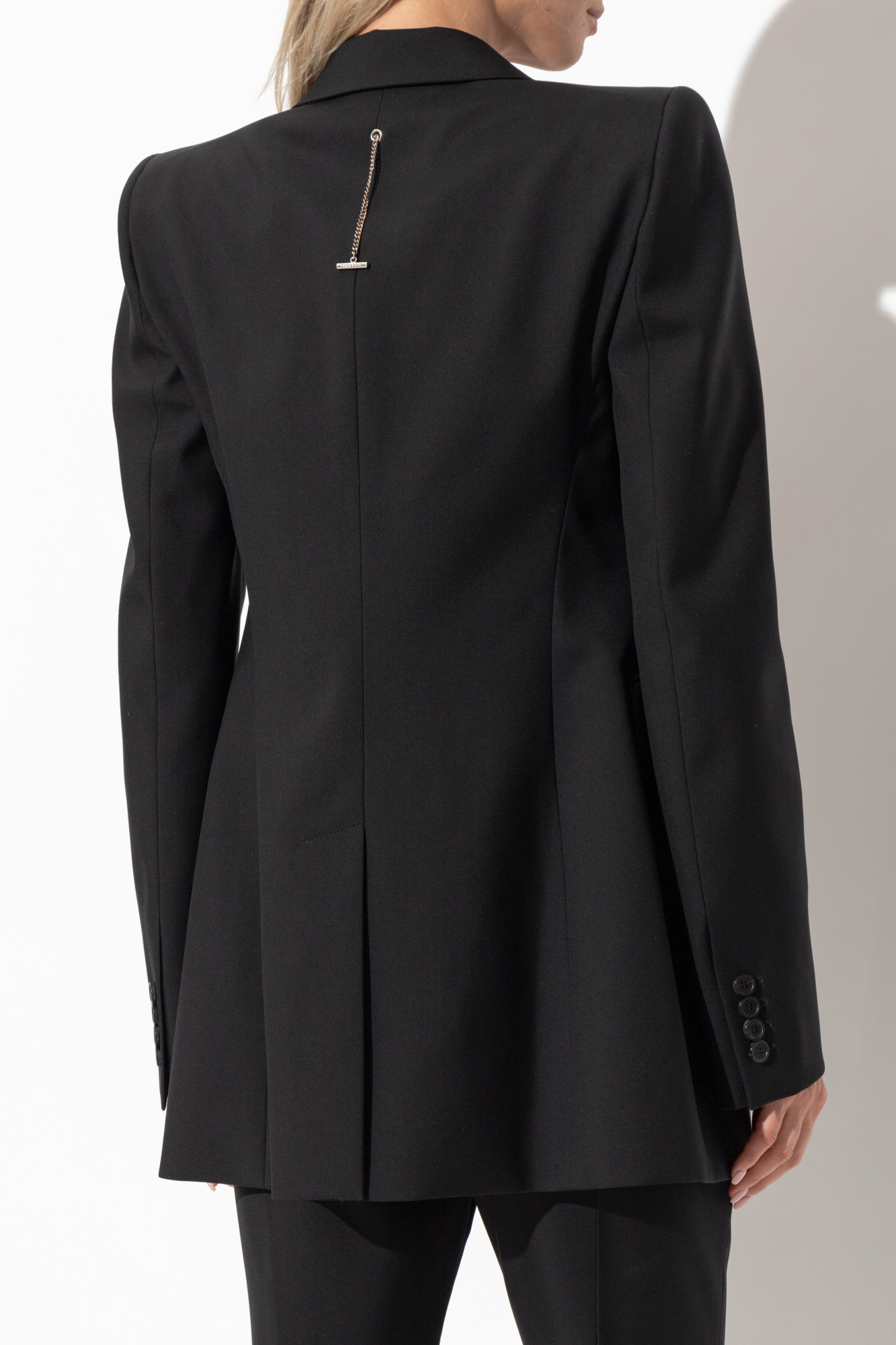 ジャケット ALEXANDER MCQUEEN BLACK WOOL BLEND BLAZER Alexander McQueen Black Wool Blazer | italist